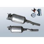 Dieselpartikelfilter RENAULT Scenic II 1.9 dCi (JM1)