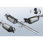 Dieselpartikelfilter MERCEDES BENZ Vito 111 CDI 4x4 (W639701)