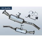 Dieselpartikelfilter RENAULT Master III 2.3 dCi 145 RWD (X62 EV HV UV)