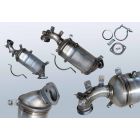 DPF - Dieselpartikelfilter mit OXI KAT SUZUKI SX4 S Cross AllGrip 1.6 DDiS 4x4 (AKK416D)
