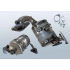Dieselpartikelfilter mit Oxi Katalysator RENAULT Scenic III 1.6 dCi (JZ00 JZ12)