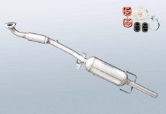 Dieselpartikelfilter OPEL Astra H Caravan 1.7 CDTI (L35)
