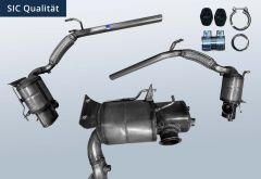 Dieselpartikelfilter AUDI A1 1.6 TDI (8X1,8XF)