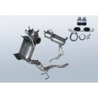 Dieselpartikelfilter AUDI A3 Sportback 1.6TDI (8PA)