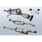 Dieselpartikelfilter RENAULT Master III 2.3 dCi 100 (X62 EV HV UV)