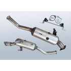 Dieselpartikelfilter NISSAN NV400 2.3 dCi 150 (X62 JV)