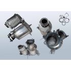 DPF - Dieselpartikelfilter mit OXI KAT AUDI A4 2.0 TDI (8W2 8WC B9)