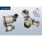 Dieselpartikelfilter mit OXI KAT VW Polo VI 1.6 TDI ( AW1 BZ1 AE1)