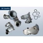 DPF - Dieselpartikelfilter mit OXI KAT AUDI A3 Sportback 1.6 TDi (8VA, 8VF)