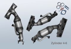 Katalysator BMW 325i (E90N) Zyl.4-6