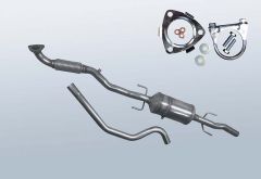 DPF - Dieselpartikelfilter OPEL Corsa 1.7 CDTI (D )