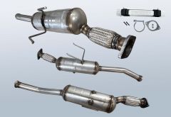 Dieselpartikelfilter NISSAN NV400 2.3 dCi 150 (X62 FV)