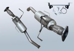 Dieselpartikelfilter OPEL Movano B 2.3 CDTI (X62 FV)