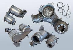 DPF - Dieselpartikelfilter mit OXI KAT VW Golf VII 4motion 1.6 TDi (5G1, BQ1, BE1, BE2)
