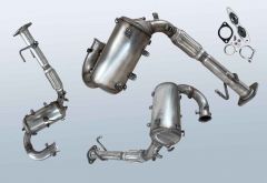 DPF - Dieselpartikelfilter mit OXI KAT FORD S-MAX 2.0 TDCI 4x4 (CDR CJ WA6)