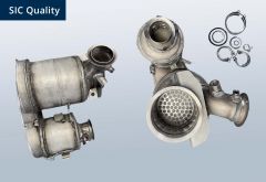 Dieselpartikelfilter mit OXI KAT SEAT Ibiza V 1.6 TDI (KJ1 KJG)