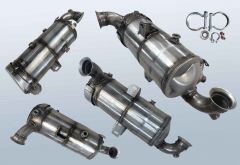 DPF - Dieselpartikelfilter mit OXI KAT TOYOTA Proace City Verso 1.5 D-4D 100 (BKY K9)
